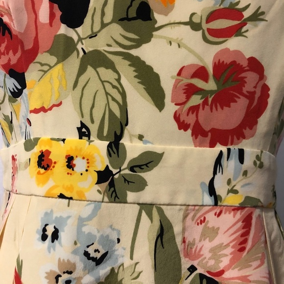 Ellelauri Chole Women's Dress Light Yellow Floral - Picture 5 of 8